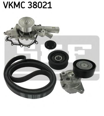 VKMC 38021 SKF Belt Drive V-Ribbed Belt Set