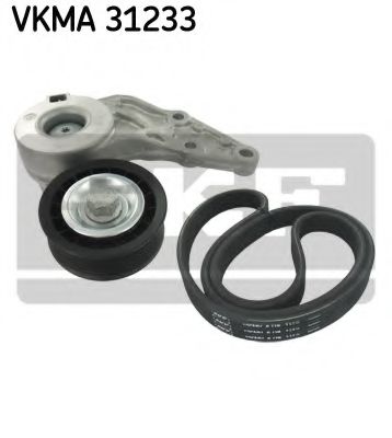 VKMA 31233 SKF Belt Drive V-Ribbed Belt Set