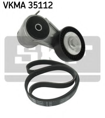 VKMA 35112 SKF Belt Drive V-Ribbed Belt Set