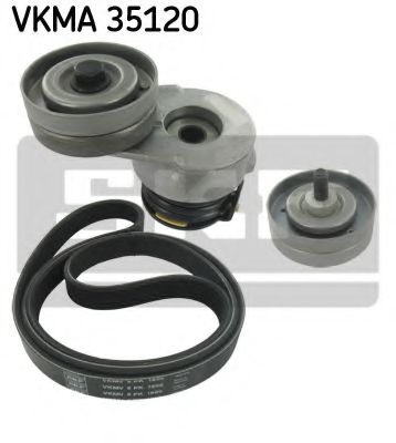VKMA 35120 SKF V-Ribbed Belt Set