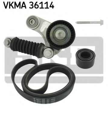 VKMA 36114 SKF Belt Tensioner, v-ribbed belt