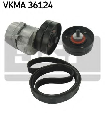 VKMA 36124 SKF V-Ribbed Belt Set