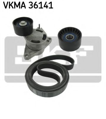 VKMA 36141 SKF Belt Drive V-Ribbed Belt Set