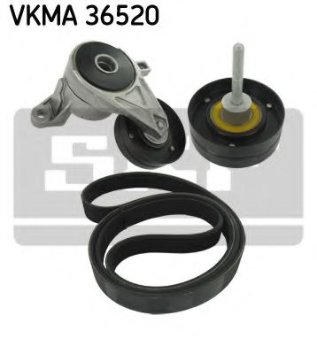 VKMA 36520 SKF Belt Drive V-Ribbed Belt Set
