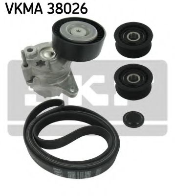 VKMA 38026 SKF V-Ribbed Belt Set