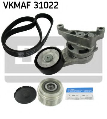 VKMAF 31022 SKF Belt Drive V-Ribbed Belt Set
