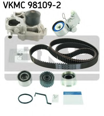 VKMC 98109-2 SKF Cooling System Water Pump & Timing Belt Kit