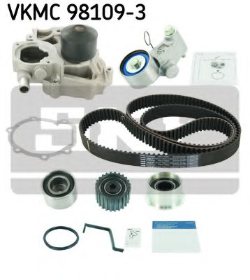 VKMC 98109-3 SKF Cooling System Water Pump & Timing Belt Kit