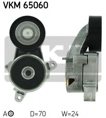 VKM 65060 SKF Tensioner Lever, v-ribbed belt