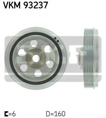 VKM 93237 SKF Belt Pulley, crankshaft