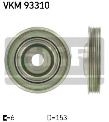 VKM 93310 SKF Belt Drive Belt Pulley, crankshaft