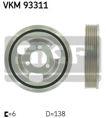 VKM 93311 SKF Belt Pulley, crankshaft