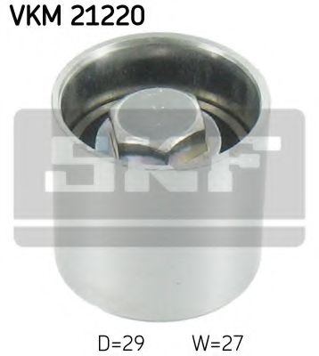 VKM 21220 SKF Deflection/Guide Pulley, timing belt