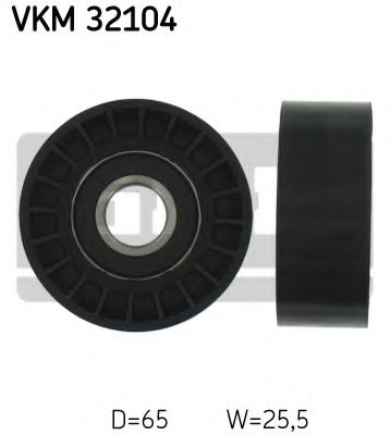 VKM 32104 SKF Deflection/Guide Pulley, v-ribbed belt