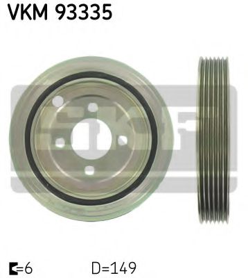 VKM 93335 SKF Belt Pulley, crankshaft
