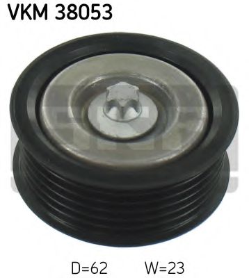 VKM 38053 SKF Deflection/Guide Pulley, v-ribbed belt