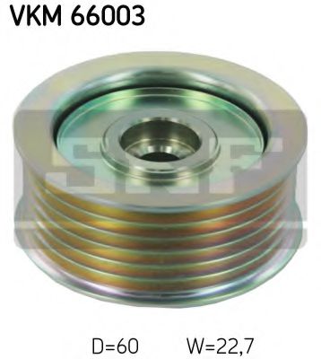 VKM 66003 SKF Deflection/Guide Pulley, v-ribbed belt