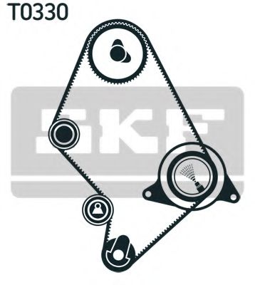 VKMS 91125 SKF Timing Belt Kit