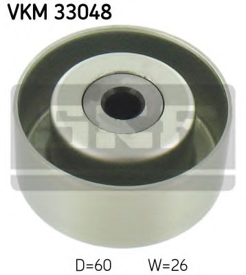 VKM 33048 SKF Deflection/Guide Pulley, v-ribbed belt