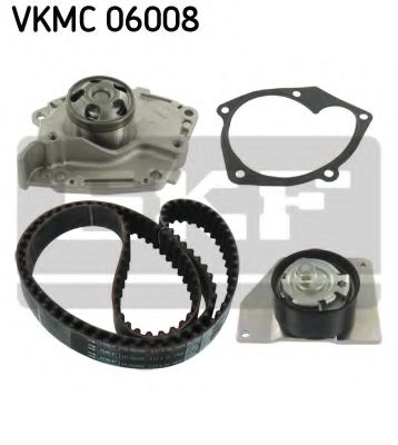 VKMC 06008 SKF Water Pump & Timing Belt Kit