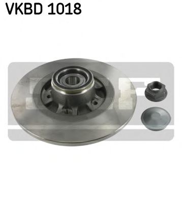 VKBD 1018 SKF Brake System Brake Disc