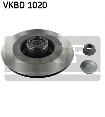 VKBD 1020 SKF Brake System Brake Disc