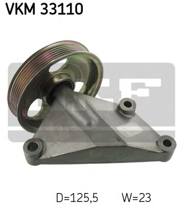 VKM 33110 SKF Deflection/Guide Pulley, v-ribbed belt