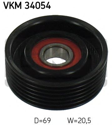 VKM 34054 SKF Deflection/Guide Pulley, v-ribbed belt