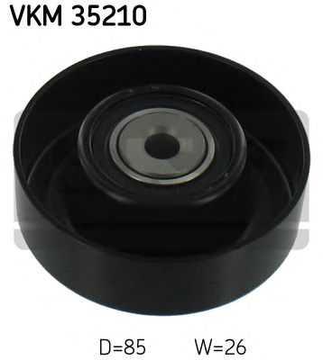 VKM 35210 SKF Belt Drive Deflection/Guide Pulley, v-ribbed belt