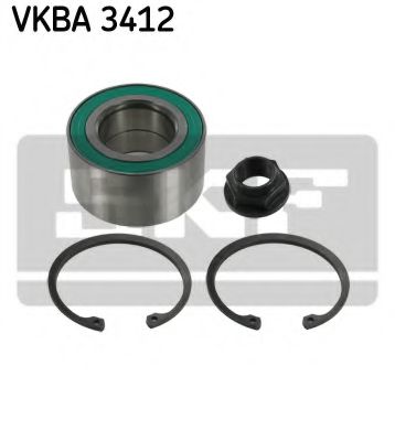 VKBA 3412 SKF Wheel Bearing Kit