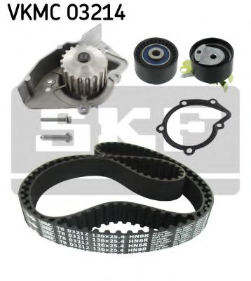 VKMC 03214 SKF Cooling System Water Pump & Timing Belt Kit
