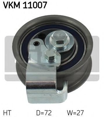VKM 11007 SKF Ременный привод Натяжной ролик, ремень ГРМ