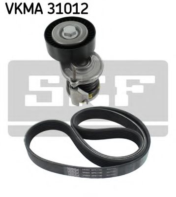 VKMA 31012 SKF V-Ribbed Belt Set
