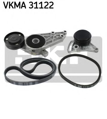 VKMA 31122 SKF V-Ribbed Belt Set
