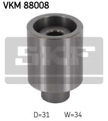 VKM 88008 SKF Belt Drive Deflection/Guide Pulley, timing belt
