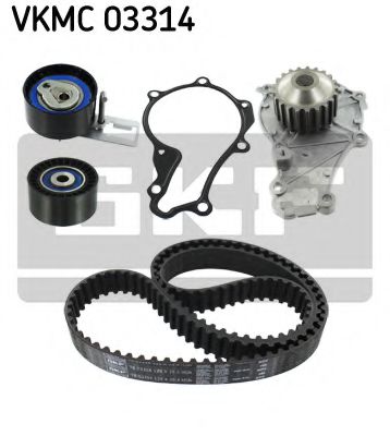 VKMC 03314 SKF Cooling System Water Pump & Timing Belt Kit