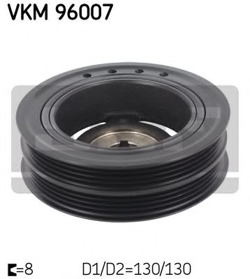 VKM 96007 SKF Belt Pulley, crankshaft