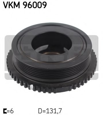 VKM 96009 SKF Belt Drive Belt Pulley, crankshaft