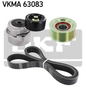 VKMA 63083 SKF V-Ribbed Belt Set