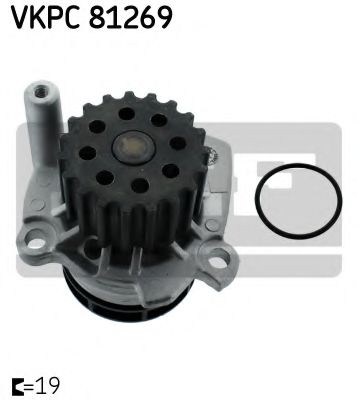 VKPC 81269 SKF Cooling System Water Pump
