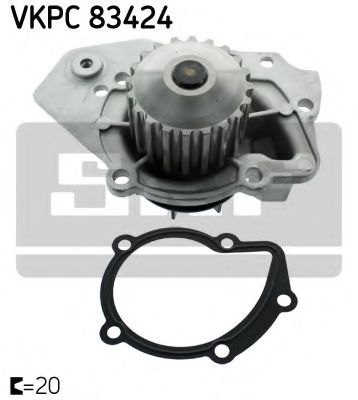 VKPC 83424 SKF Cooling System Water Pump