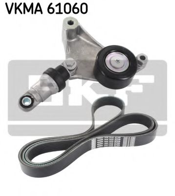VKMA 61060 SKF Belt Drive V-Ribbed Belt Set