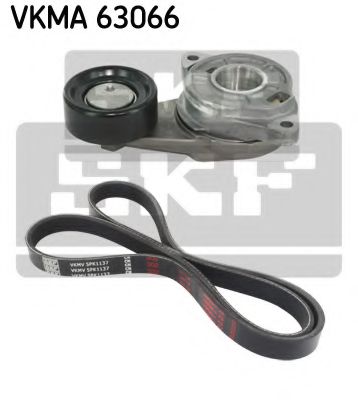 VKMA 63066 SKF Belt Drive V-Ribbed Belt Set