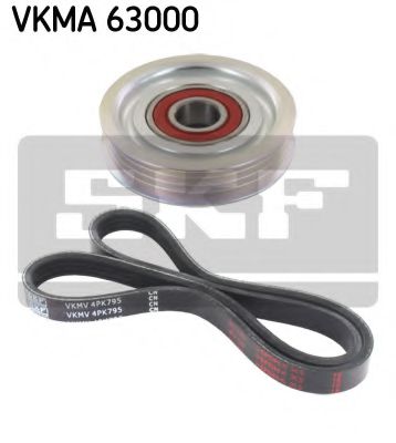 VKMA 63000 SKF Belt Drive V-Ribbed Belt Set