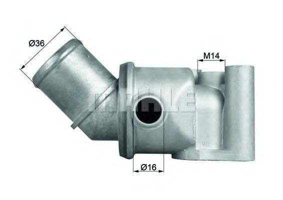 TI 91 87D BEHR Cooling System Thermostat, coolant