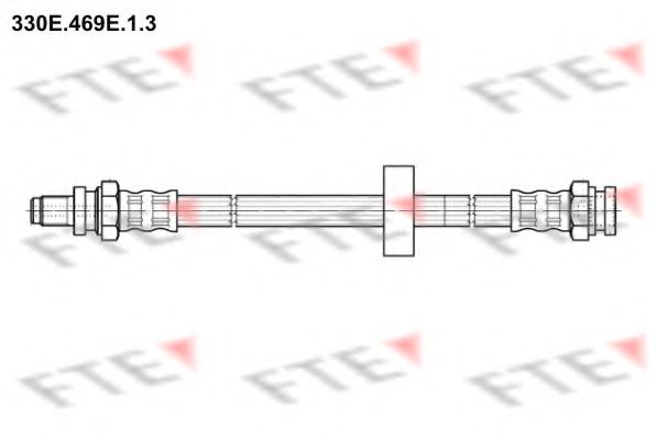 330E.469E.1.3 FTE Тормозная система Тормозной шланг