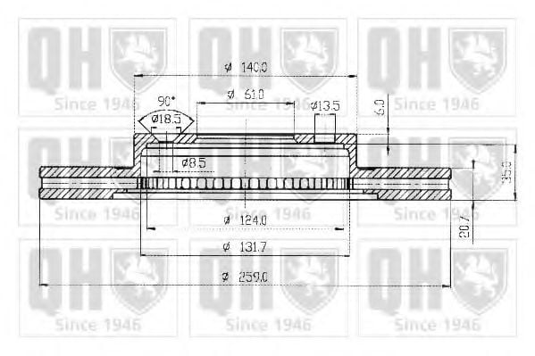 QUINTON HAZELL BDC 3899