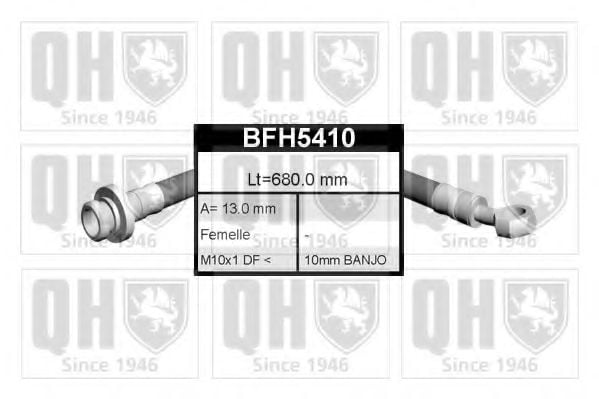 BFH5410 QUINTON HAZELL Brake Hose