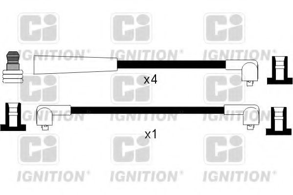 XC565 QUINTON HAZELL Ignition Cable Kit