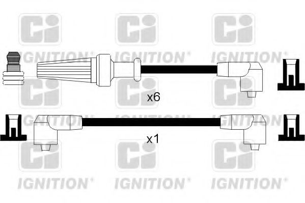 XC576 QUINTON+HAZELL Ignition Cable Kit